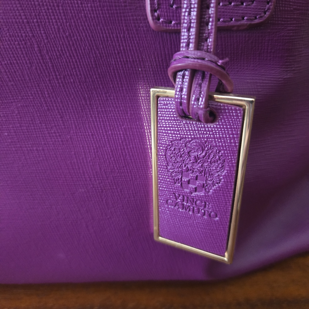 Vince Camuto Purple Tote Bag - Picture 3 of 4